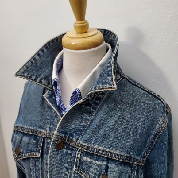 Gap 1969 Denim jean jacket xs mens - Picture 11 of 16